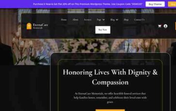 Funeral Services Pro (screenshot desktop)