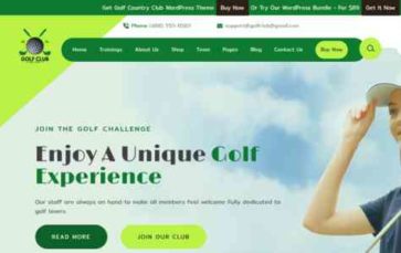 Golf Country Club Pro (screenshot desktop)