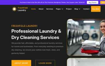 Laundry Cleaning Pro (screenshot desktop)