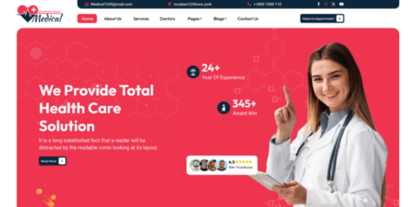 Medical Hospital Blocks Pro (Ovation Themes)