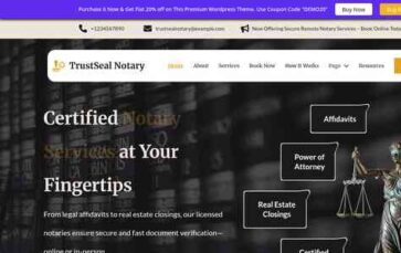 Online Notary Pro (screenshot desktop)