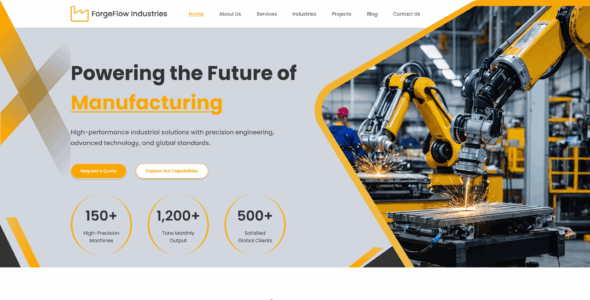 Product Manufacturing Pro (Ovation Themes)