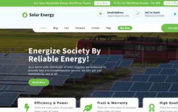 Solar Renewable Energy Pro (screenshot desktop)