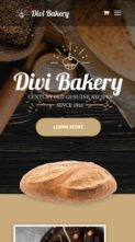 Divi Bakery (Paper Temple) - (screenshot mobile)