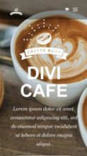 Divi Cafe (screenshot mobile)