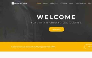 Divi Construction (Paper Temple) (screenshot desktop)