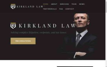 Divi Law Firm (screenshot desktop)
