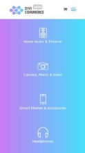 Divi WooCommerce (Paper Temple) - (screenshot mobile)