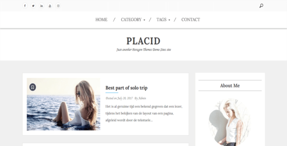 Placid (Paragon Themes)