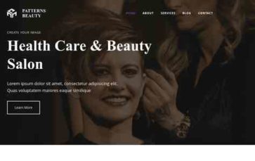 Patterns Beauty (screenshot desktop)