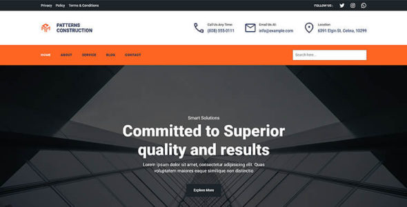 Patterns Construction (PatternsWP)