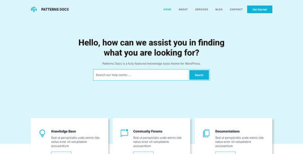 Patterns Docs (PatternsWP)