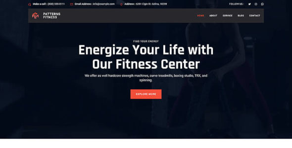 Patterns Fitness (PatternsWP)