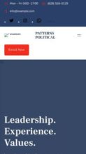 Patterns Political (screenshot mobile)