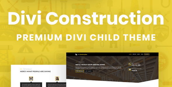 Divi Construction (Pee-Aye Creative)