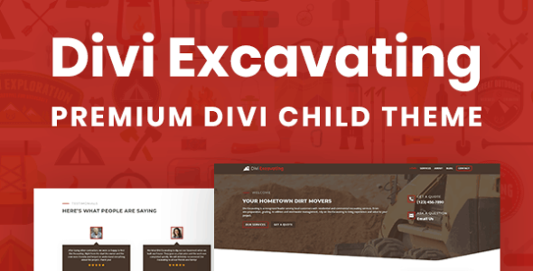 Divi Excavating (Pee-Aye Creative)