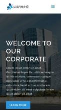Corporate for Divi (screenshot mobile)