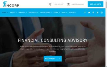 Screenshot Desktop Fincorp (Penny Black) - (screenshot desktop)