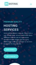 Hosting (screenshot mobile)