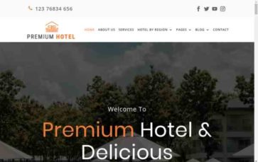 Screenshot Desktop Hotel Booking (Penny Black) (screenshot desktop)