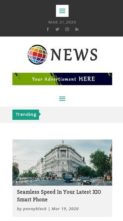 News for Divi (screenshot mobile)