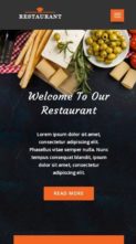 Screenshot Mobile Restaurant for Divi (screenshot mobile)