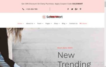Salesmart for Divi (screenshot desktop)
