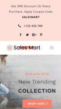 Salesmart for Divi (screenshot mobile)