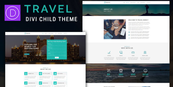 Travel for Divi (Penny Black)