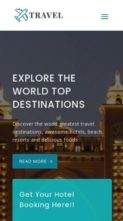 Travel For Divi (screenshot mobile)