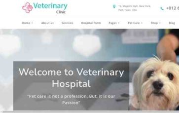 Screenshot Desktop Veterinary (Penny Black) - (screenshot desktop)