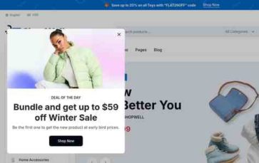 Shopwell Pro (screenshot desktop)