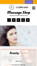 Beauty Spa (Pinnacle Themes) (screenshot mobile)