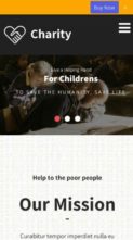 Charity Pro (Pinnacle Themes) (screenshot mobile)