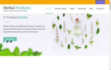 Herbal (Pinnacle Themes) (screenshot desktop)