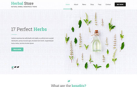 Herbal (Pinnacle Themes)