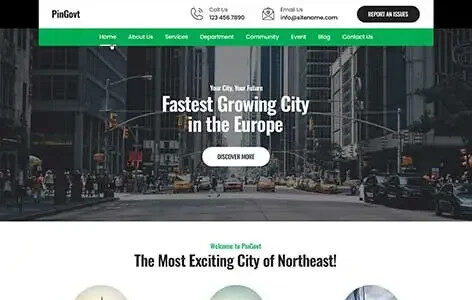 Pin CityGov Pro (Pinnacle Themes)