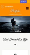 Portfolio (Pinnacle Themes) (screenshot mobile)