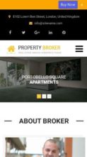 Property Broker (Pinnacle Themes) - (screenshot mobile)
