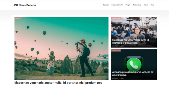 PH News Bulletin (PixaHive)