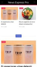 PH News Express Pro (screenshot mobile)