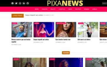 PixaNews Pro (screenshot desktop)