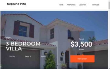 Neptune Real Estate Pro (screenshot desktop)