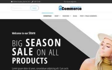 Popularis eCommerce (screenshot desktop)