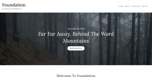 Foundation (PortWebDev)