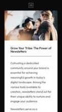 Powder News (screenshot mobile)