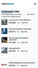 Job Board (PremiumPress) - (screenshot mobile)