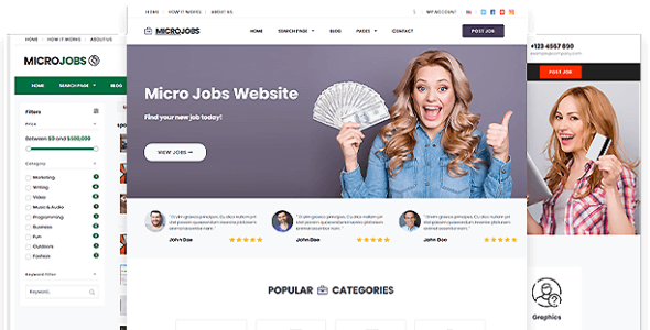 Micro Jobs (PremiumPress)