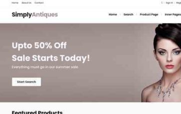 Shop (PremiumPress) - (screenshot desktop)