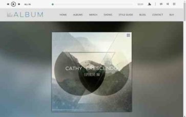 Album (screenshot desktop)